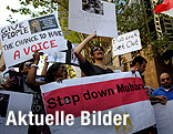 Anti-Mubarak-Demonstranten in Sydney