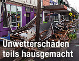 Zerstörte Häuser