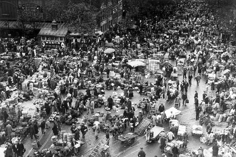 © AP Les Halles Markt 1938 in Paris