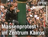 Massen von Demonstranten