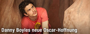 Schauspieler James Franco in einer Filmszene aus 127 Hours