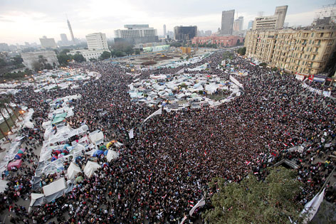© APA/EPA/Khaled Elfiqi Tahrir-Platz in Kairo