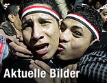 Demonstranten in Kairo