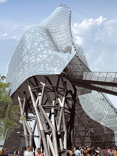 © AP/Unibail-Morphosis Computergrafik von Phare-Wolkenkratzer in Paris
