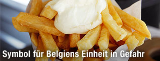 Pommes Frites mit Mayonaise