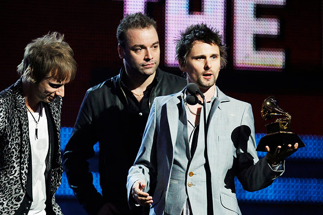 © AP/Lucy Nicholson Die Rockgruppe "Muse"