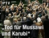 Abgeordnete schreien