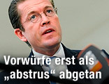 Deutscher Verteidigungsminister Karl-Theodor zu Guttenberg
