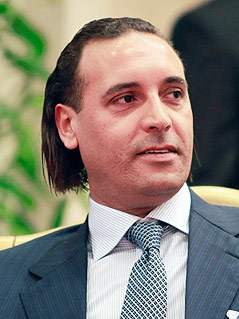 © Reuters Hannibal al-Gaddafi, einer der Söhne des libyschen Staatsführers Muammar al-Gaddafi