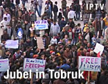 Jubel in Tobruk