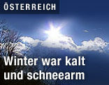 Sonne und blauer Himmel