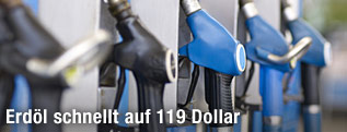 Zapfsäule einer Tankstelle