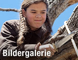 Schauspielerin Hailee Steinfeld in einer Szene aus "True Grit"