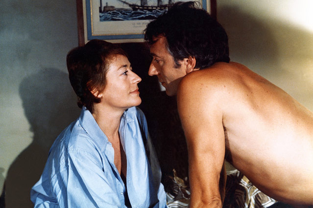 © Corbis/Cat's Collection Schauspielerin Annie Girardot und Jean-Pierre Cassel im Film "Docteur Francoise Gailland", 1975