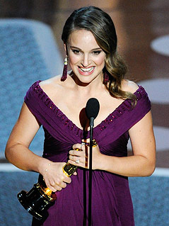 © AP/Mark J. Terrill Natalie Portman bei Oscarrede