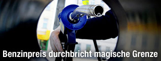 Zapfhahn bei einer Tankstelle