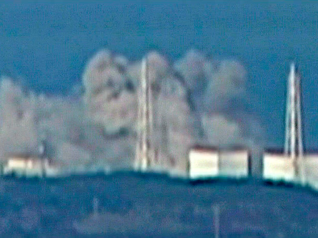 © NTV Japan via APTN Explosion im Atomkraftwerk Fukushima