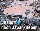 Überschwemmungen nahe der Stadt Iwaki