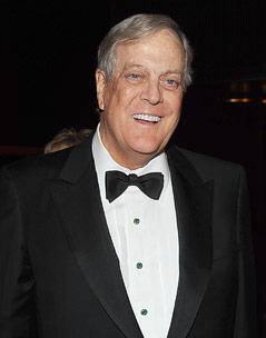 © Corbis/WWD/Condé Nast Industrieller David Koch