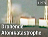 Explosion in einem Atomkraftwerk