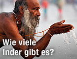 Inder im Ganges