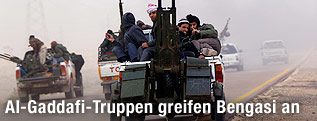 Rebellen auf PKW