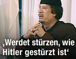 Machthaber Al-Gaddafi