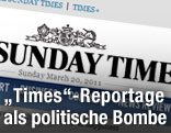Screenshot der "Sunday Times"