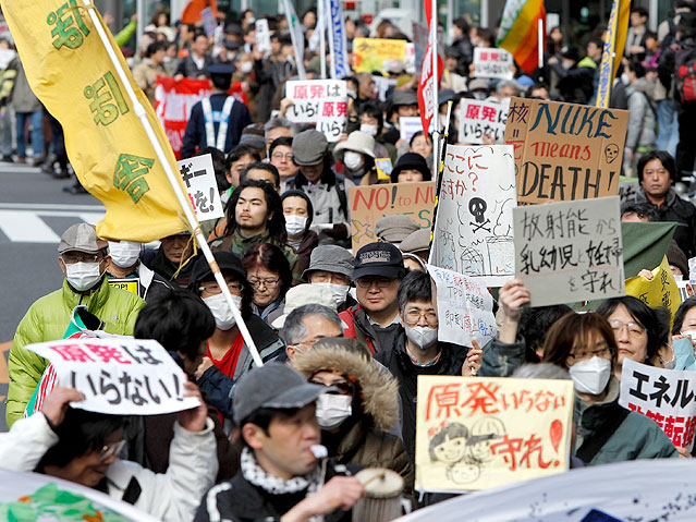 © Reuters/Toru Hanai Demonstration gegen Atomkraft