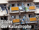 Zerstörtes Wohnhaus