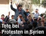Protestierende in Deraa