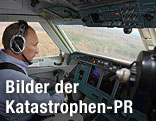 Vladimir Putin im Löschflugzeug