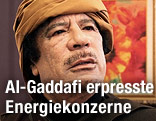 Libyscher Machthaber Muammar al-Gaddafi