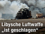 Explosion und Rauchwolke