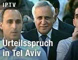 Der frühere israelische Präsident Mosche Katzav