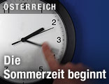 Uhr bei Zeitumstellung