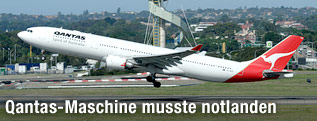 Qantas A330-300 Airbus Maschine