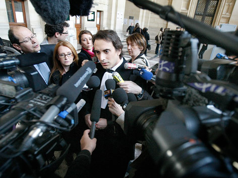 © AP/Remy de la Mauviniere Philippe Ohayon, Anwalt von Dieter Krombach