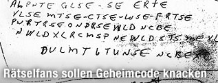 Kodierte Schrift