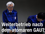 Tsunehisa Katsumata und ein weiterer TEPCO-Aufsichtsrat