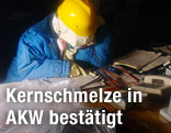 Arbeiter im Reaktor