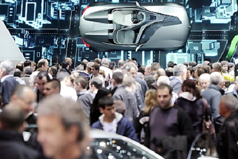 © Uli Deck/DPA Aufnahme Autosalon Genf