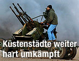 Rebellen in Ras Lanuf