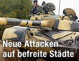 Libyscher Regierungspanzer der Khamis-Brigade