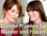 Zwei Frauen unterhalten sich miteinander