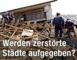 Zerstörtes Haus in Rikuzentakata