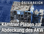 Luftansicht des AKW Fukushima