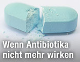 Zerbrochene Tablette