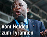 Scheidender Präsident der Elfenbeinküste, Laurent Gbagbo