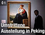 Ein Gem&auml;lde von Gottlieb Schick im Nationalmuseum Peking zeigt ein Portr&auml;t von Heinrike Daenecker.